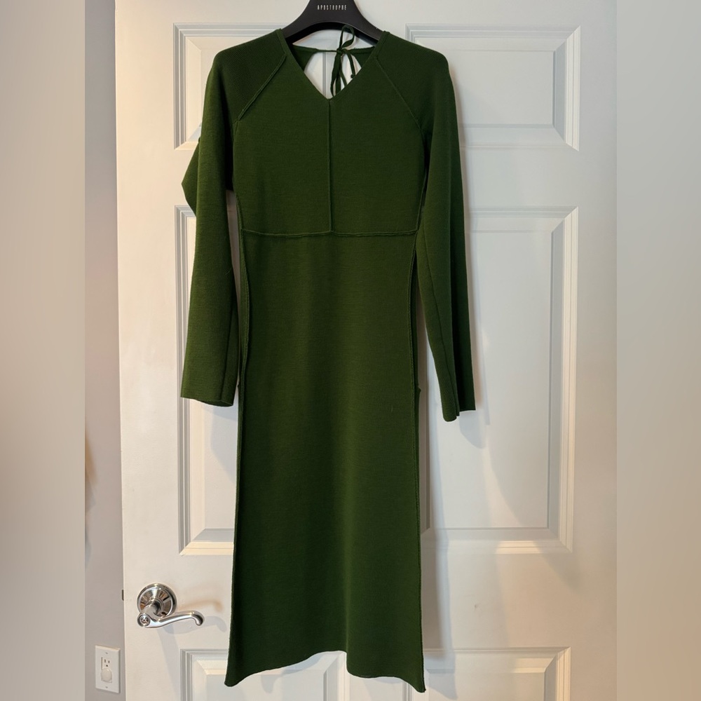 Jean Paul Gaultier Elegant Green Dress